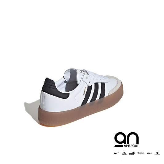 adidas Sambae Cloud White Metallic Gold (Women's)