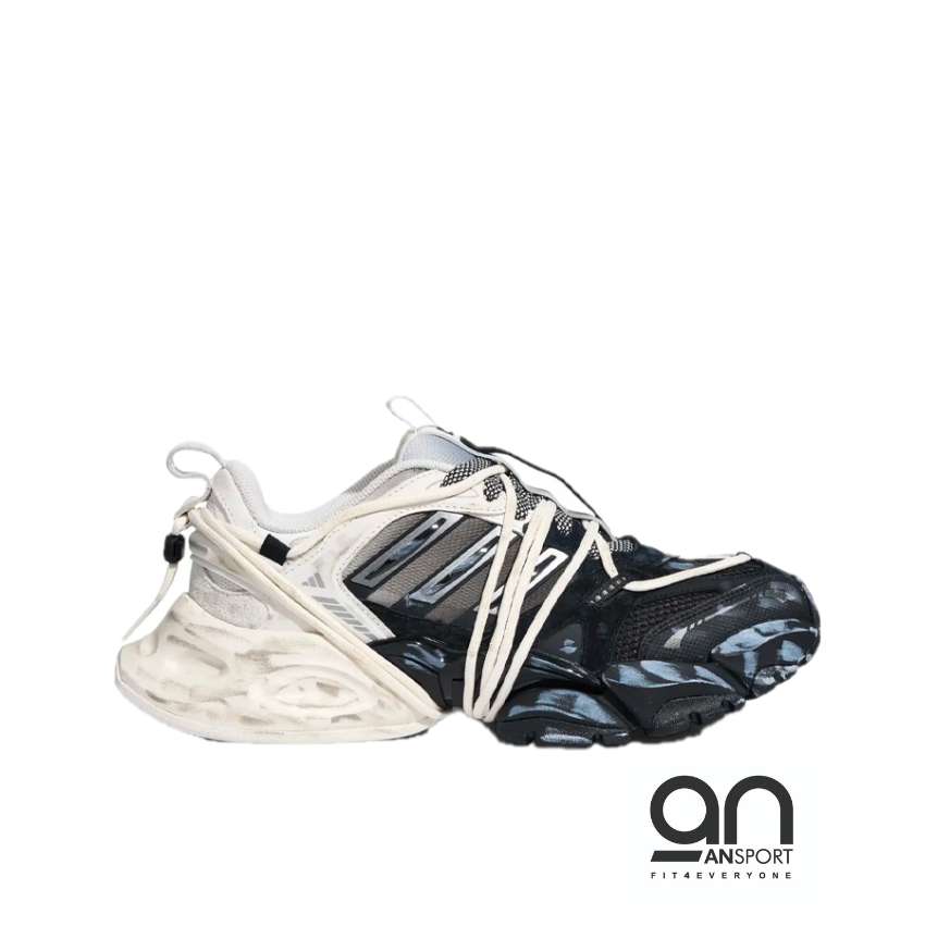Adidas Originals XLG Runner Deluxe 2.0 Black / Silver / Iron Metallic