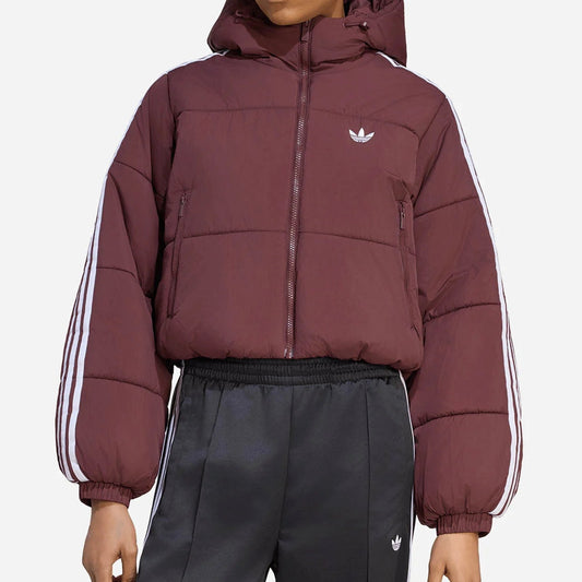 ADICOLOR CROPPED HOODED PUFFER JACKET