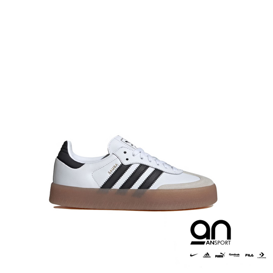 adidas Sambae Cloud White Metallic Gold (Women's)