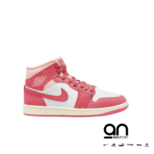 Jordan 1 Mid Strawberries and Cream (Women's)