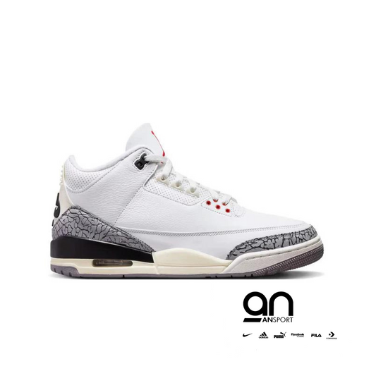 JORDAN 3 BIANCA E BEIGE
