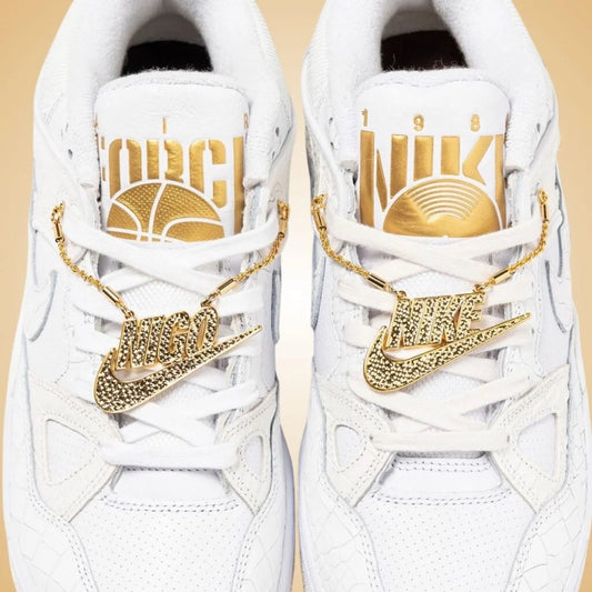 Nike Nigo x Air Force 3 Low 'White Metallic Gold