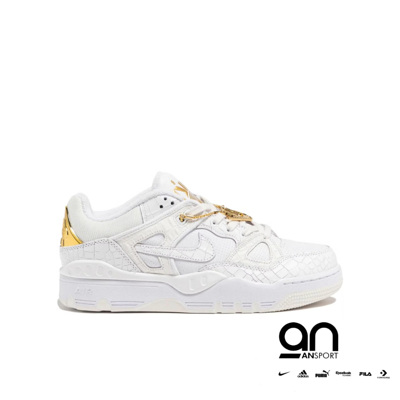 Nike Nigo x Air Force 3 Low 'White Metallic Gold