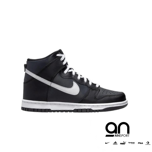 Nike Dunk High Black White (GS)