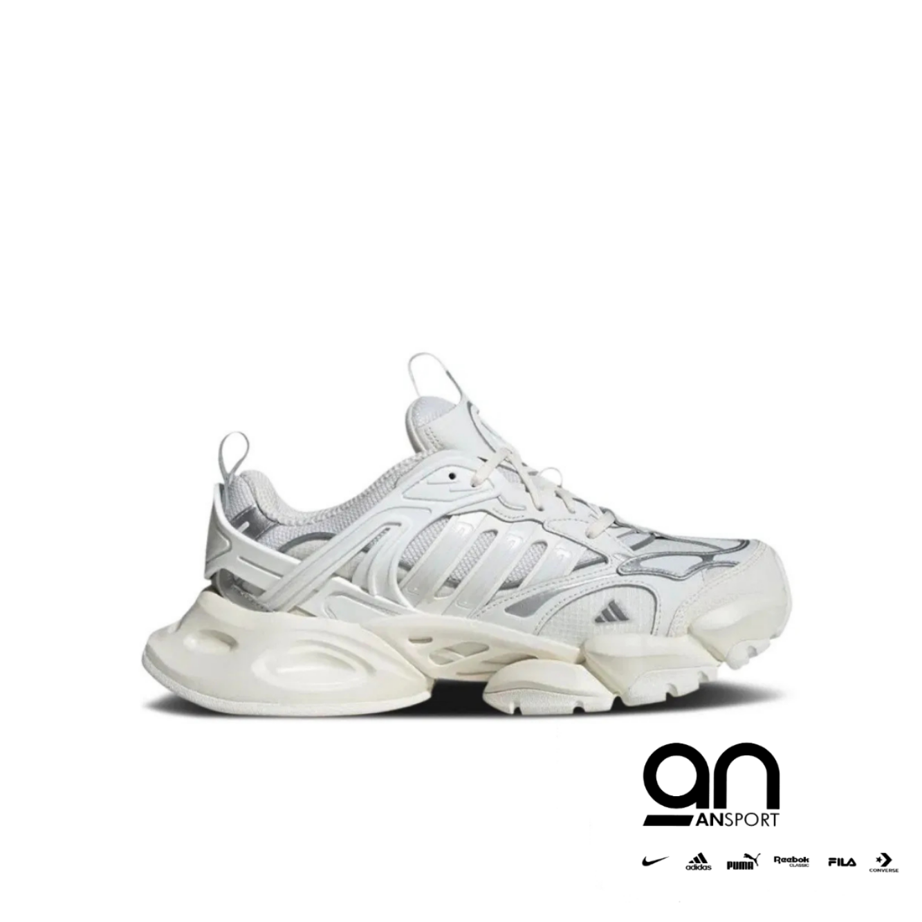 Adidas XLG Runner Deluxe 'White Silver Metallic'